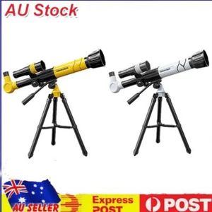 40 X Lens Travel Telescope Multi-Coated Optics Portable Telescopes for Gift - Picture 1 of 18