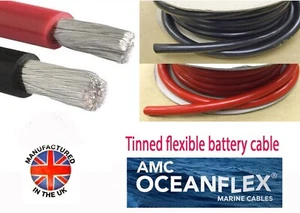 OCEANFLEX TINNED Battery Cable 50mm²/345amp (0AWG) OFFCUTS BAT345xxxTIN - Picture 1 of 1