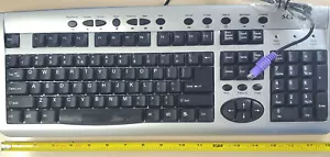 SCI Tec Multi-Media Keyboard KB 558 PS/2 - Picture 1 of 4