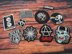 Aufnäher Patch Sammlung Bügelpatch Biker Patch Punk Bügelbild Iron On - Nr. 015 - Bild 1 von 6