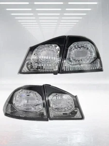 For Honda Civic FD2 Type R 06-10 Crystal Clear Lens Brake Taillight Cover USHa - Picture 1 of 2