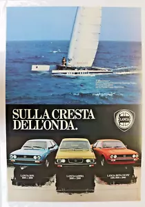 Manifesto Antica Originale Italiano Garage Miss Lancia HPE Gamma beta Catamarano - Bild 1 von 7