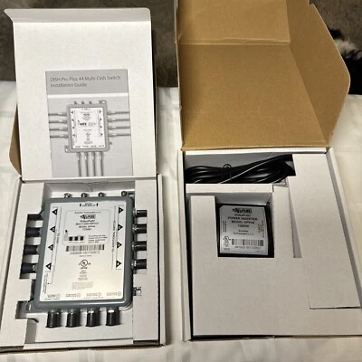 BRAND NEW!!  Dish Network Dish Pro Plus DPP 44 Multi Switch With Power Inserter - Image 1 of 3