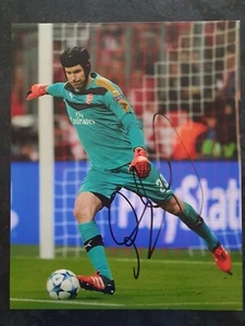 PETR CECH - Fotografía Firmada 10x8 - FÚTBOL - ARSENAL - Imagen 1 de 1