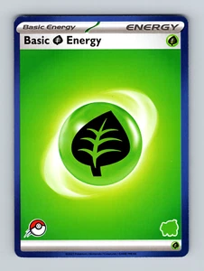 Pokémon TCG Grass Energy My First Battle Deck Pokéball Blue Border Promo NM/M - Picture 1 of 2