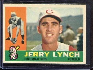 1960 Topps Baseball # 198 Jerry Lynch (NM) Near Mint - Picture 1 of 2