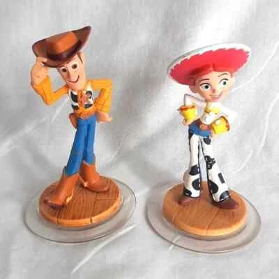 Disney Infinity Pixar Toy Story Paquete de 2 Piezas de Juego Woody Jessie Foto 1 de 4