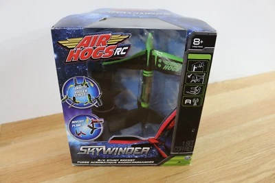 Air Hogs RC Skywinder Stunt Rocket Brand New Green - Image 1 of 4