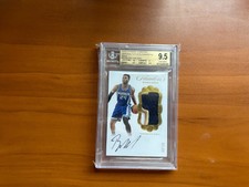 2016 Panini Flawless Buddy Hield Rookie Patch Auto RPA RC Gold /10 BGS 9.5/10