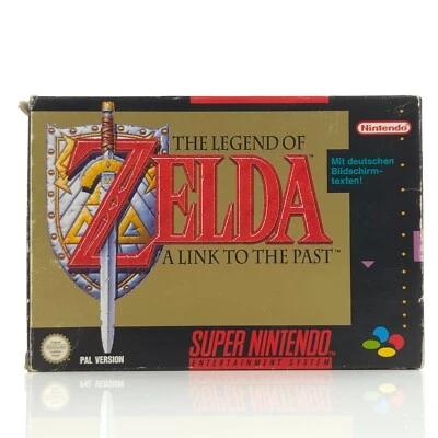 Super Nintendo Spiel : The Legend of Zelda  a link to the Past - SNES OVP PAL - Bild 1 von 4