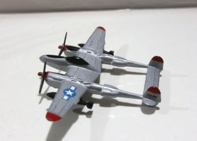 Dyna Flites Die-Cast USAF Lockheed P-38 Lightning  3.75" Wingspan - Image 1 of 4