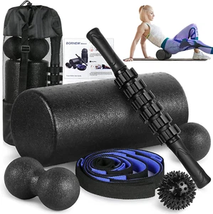 Foam Roller Set - High Density Back Roller , Muscle Roller Stick - Picture 1 of 7