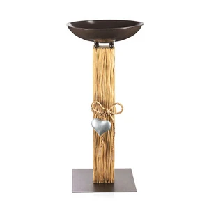 Pflanzsäule Wood - Zimmer-Pflanzsäule - Materialmix - Bild 1 von 2