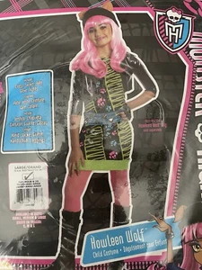 Rubie's Monster High Howleen Wolf Fancy Dress Up Costume 8-10 Years Halloween - Picture 1 of 5