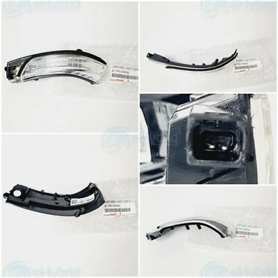 GENUINE TOYOTA AVENSIS INDICATOR MIRROR LAMP TURN SIGNAL LH REPEATER 81740-05050 - Image 1 of 4
