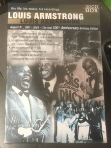 Louis Armstrong "His Life, His Music His Recordings 1923-50" NEW 30 CDs + Book - Bild 1 von 5