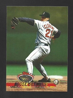1993 Topps Stadium Club Roger Clemens #748 - Image 1 of 2