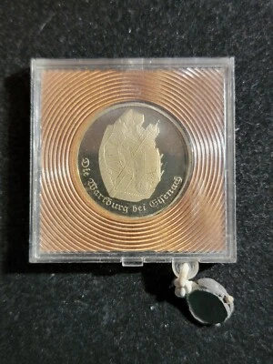 1982 Germany Proof 5 Mk Wartburg Castle Government Packaging Sealed - Image 1 of 2