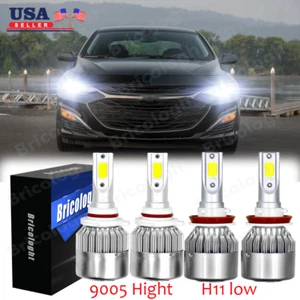 Faro LED de haz bajo alto para Chevrolet Malibu 2019 2021 6000 k - Imagen 1 de 12