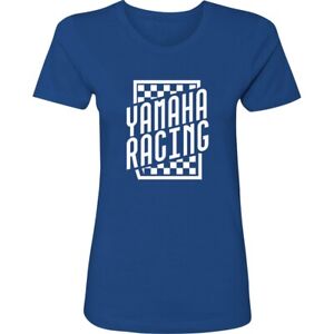 fits YAM Collection fits YAM Racing Womens T-Shirt (Small, Blue)