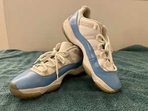north carolina blue 11s