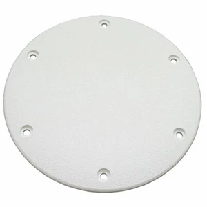 T-H Marine DSSDP-1-2-DP Designer Series Piastre per ponte avvitabili, 6" - Bianco - Foto 1 di 1