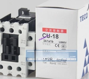 Contattore Magnetico 35 Amp 3 Fasi 110V Bobina 3A1a1b (TAIAN CN-18) TECO CU-18 - Foto 1 di 1