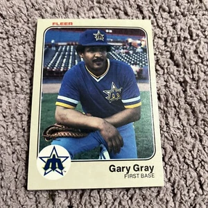 1983 Fleer Baseball Card Gary Gray #480 Seattle Mariners - Picture 1 of 1