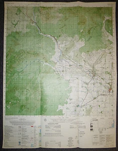 6732 ii - MAP - Phan Rang - US Combat Base - Air Base - 1969 - SOG - Vietnam War - Picture 1 of 11