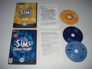 The Sims - ON HOLIDAY + MAKIN MAGIC Pc Cd Rom 2 x Sims 1 Add-On Expansion Packs - Picture 1 of 1