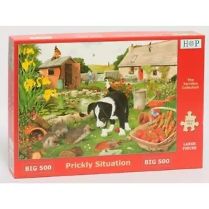 500 BIG Piece Jigsaw, House of Puzzles, PRICKLY SITUATION, TORRIDON COLLECTION - Picture 1 of 1