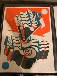 Pearl Jam Poster Denver CO 7-2/3-06 Künstler Brad Klausen - flach gelagert - neuwertig - Bild 1 von 6