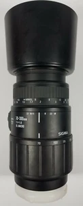 SIGMA 70-300 1:4-5.6 DL MACRO CAMERA LENS SONY/MINOLTA MOUNT FREE SHIPPING - Picture 1 of 8