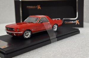 (2) Ford Mustang Mustero 1966 Red 1:43 Premium-x IXO PR0467R EXTREMELY RARE!!