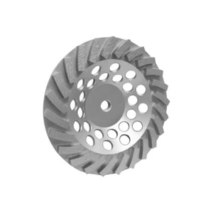 Molinilla de molienda de rueda de taza turbo de 7""x 5/8-11"" 24 segmentos mampostería de concreto húmedo/seco - Imagen 1 de 3