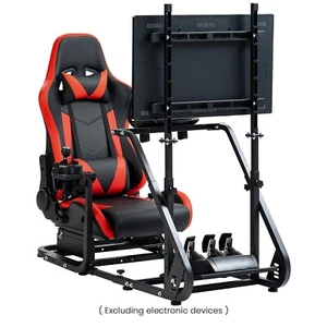 Mokapit Racing Simulator Cockpit con Monitor Stand Asiento Fit para Logitech G29 - Imagen 1 de 6