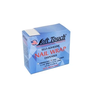 Soft Touch Dispense-A-Wrap selbstklebende Nagelfolien 1-1/8 Zoll x 12 Fuß SEIDE - Bild 1 von 1