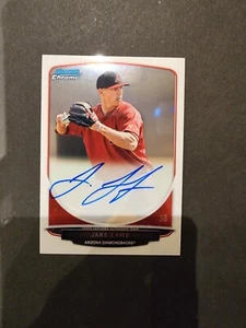 2013 Bowman Chrome Prospects Autographs#BCA-JL Jake Lamb - Picture 1 of 2