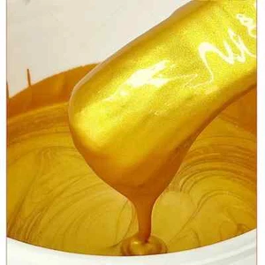 Bright gold paint wood, metal paint, water based paint for wall etc 100ml 500ml - Picture 1 of 1