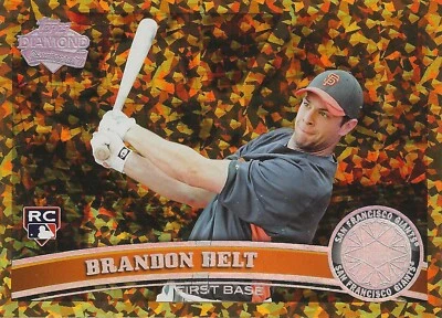 Cinturón Brandon 2011 Topps - Coñac Diamond Aniversario #605 (RC) Foto 1 de 2