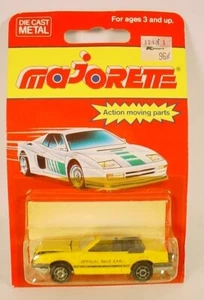 Majorette # 227 Yellow Mustang Convertible 1:59 France - Picture 1 of 1