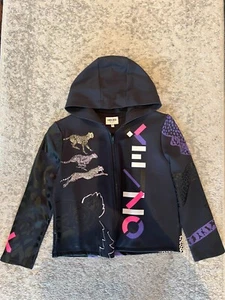 Kenzo Kids Black Tiger Jacket Size 10A/140 Limited Edition, Impeccable Condition - Picture 1 of 4