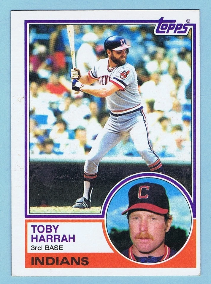 1983 Topps Baseball - Toby Harrah #480 - Cleveland Indians - Image 1 of 1
