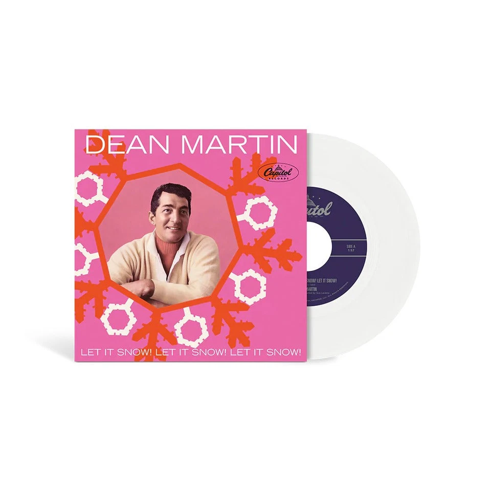 Dean Martin Let It Snow / Rudolph The Red-Nosed Reindeer [White 7" Single] Recor Foto 1 de 1