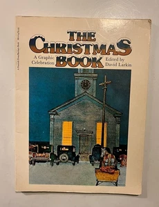 Christmas Book: Graphic Celebration 1975 David Larkin Vintage Art Book - GOOD- - Picture 1 of 11