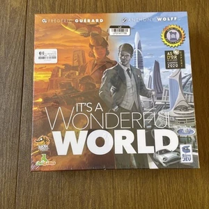 It's A Wonderful World Board Game Brand New Sealed Guérard Wolff - Picture 1 of 6
