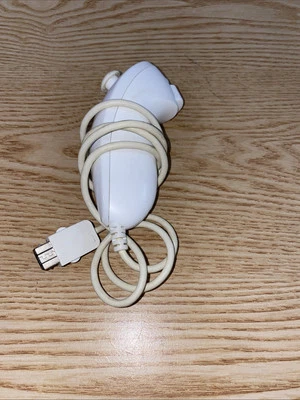 Controlador Nunchuck Blanco OEM Nintendo Wii RVL-004 Probado Funcionando Foto 1 de 4