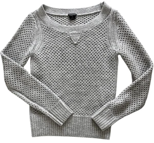Club Monaco Sz SP Sweater Women's Alpaca Blend Pullover Gray - Picture 1 of 12