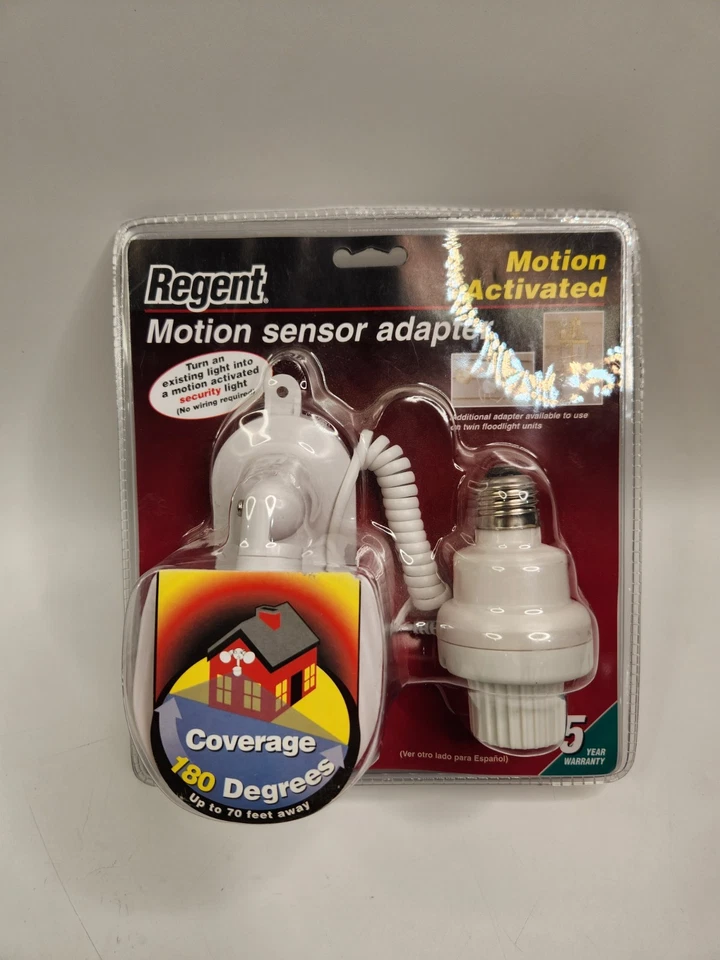 Regent  Motion Activated Sensor Single Lite Adapter  MSRU180W NIP - Image 1 of 4