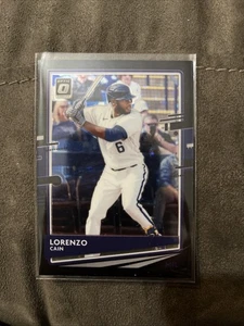 Lorenzo Cain 2020 Donruss Optic Black Stars Prizms Card #108 #d /125 Brewers - Picture 1 of 3